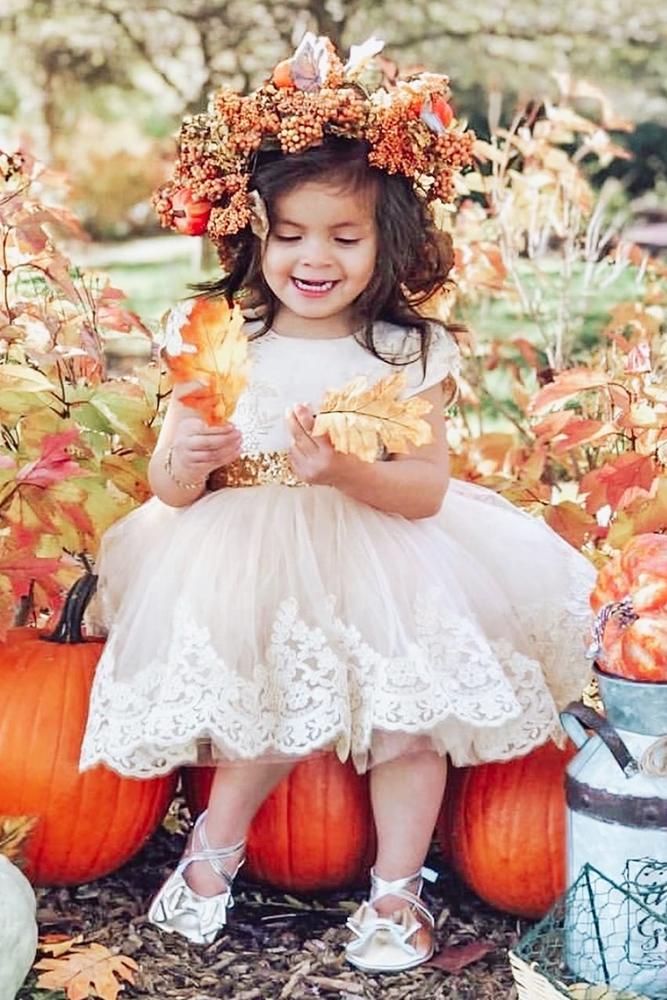tutu flower girl dresses lace tulle skirt ittybittytoes