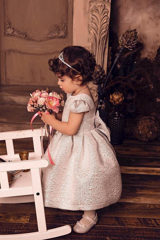 vintage flower girl dresses simple with cap sleeves axarmina photography