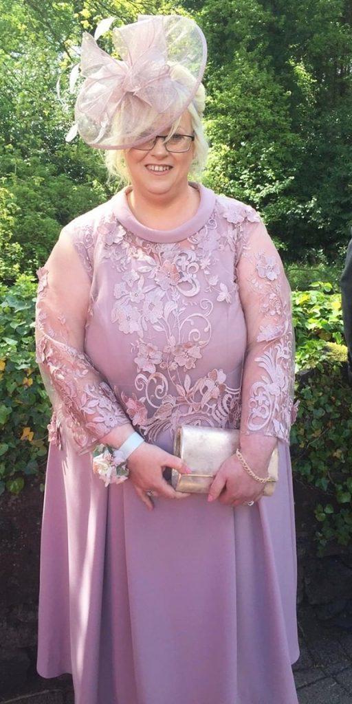 plus size mother of the bride dresses purple with sleeves lace country curvychicbridal