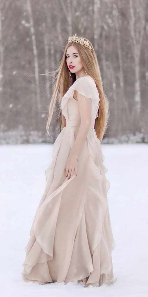 Winter Wedding Dresses: 18 Impeccable Ideas  Blue winter wedding, Winter  wedding dress, Winter wedding gowns