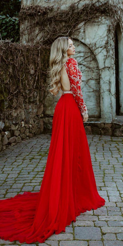 12 Amazing Blood Red Wedding Dresses | Wedding Dresses Guide