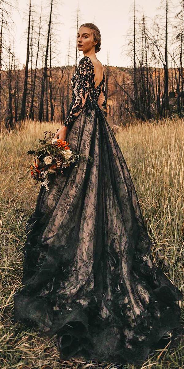 Gothic Wedding Dresses: 30 Dark Romance Styles