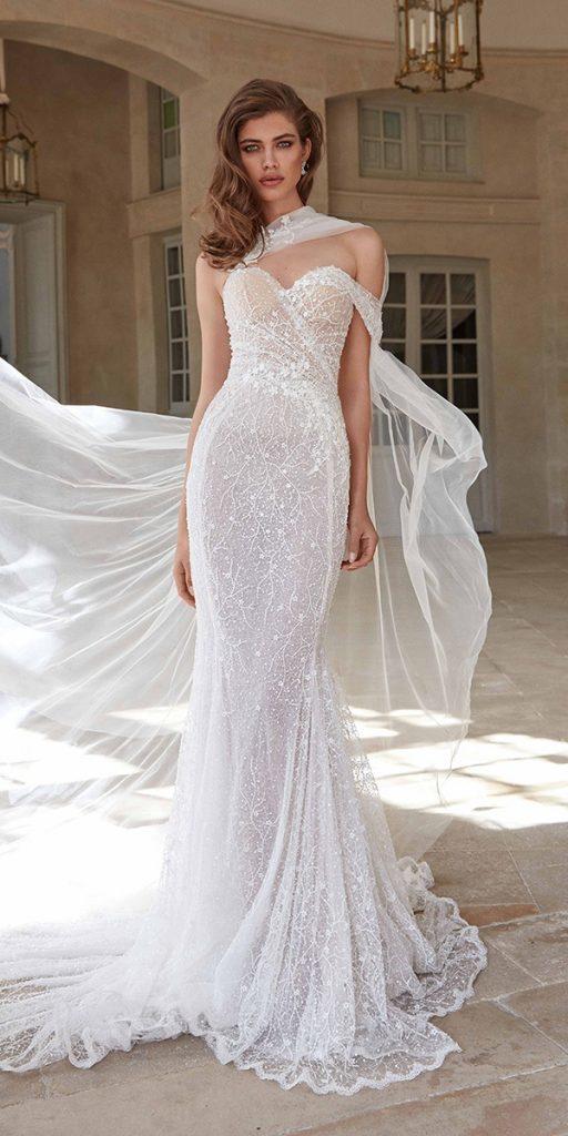 trumpet wedding dresses sweetheart strapless neckline romantic beach galia lahav