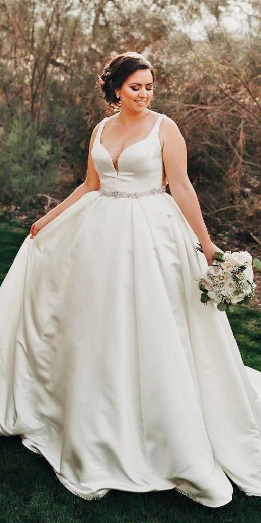 plus size ball gowns wedding dresses simple sweetheart neckline maggiesotterodesign