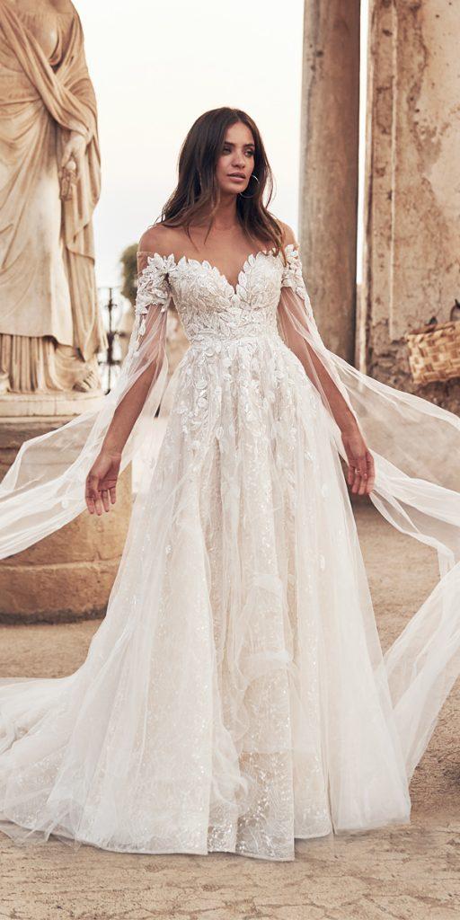 24 Romantic Bridal Gowns Perfect For Any Love Story Wedding