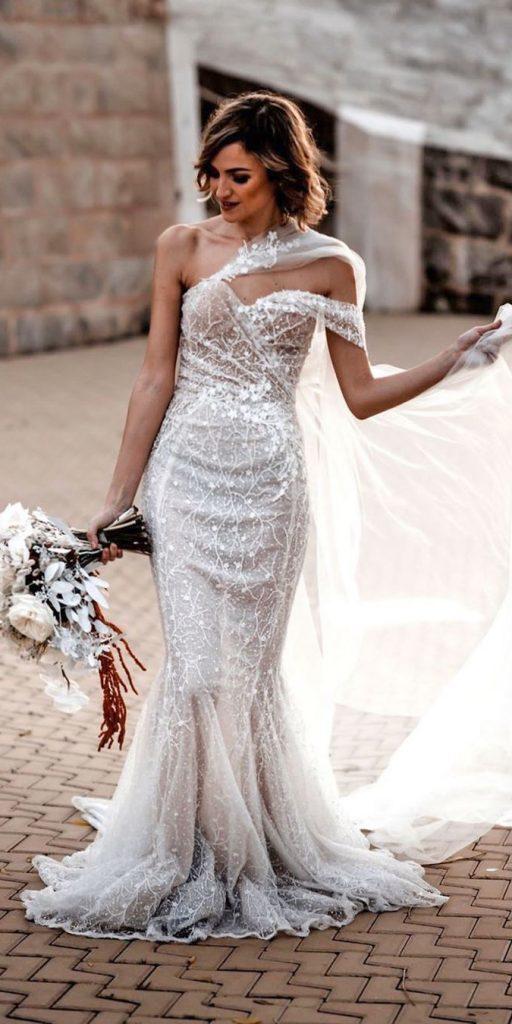 mermaid wedding dresses sweetheart strapless neckline galia lahav