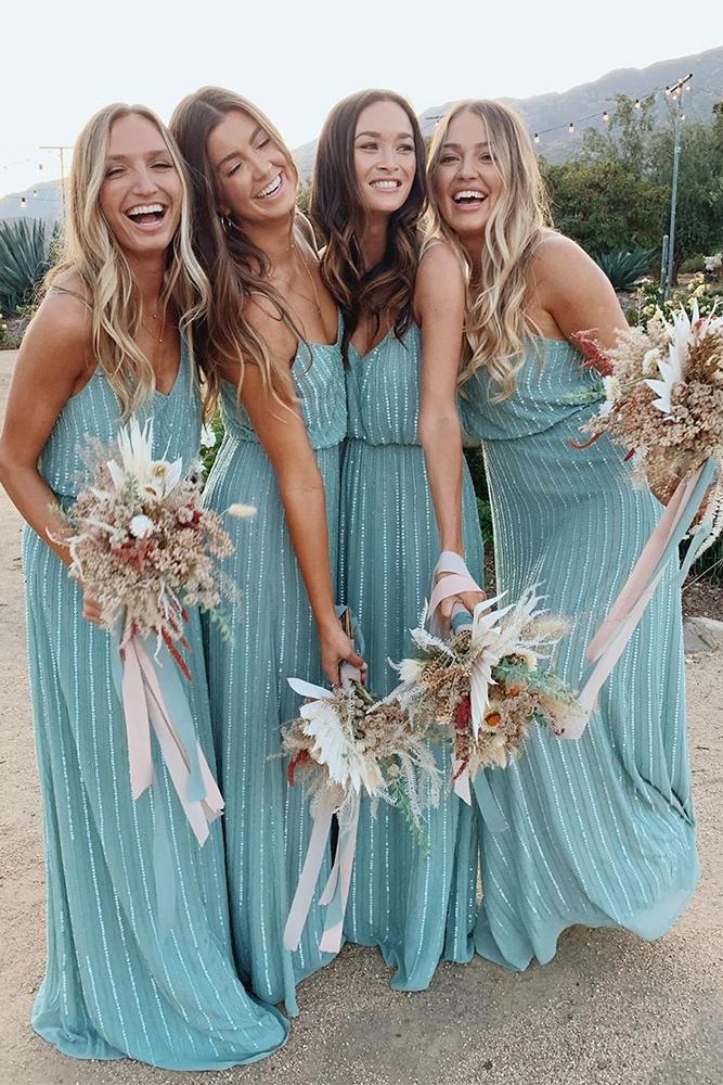 rustic bridesmaid dresses long blue country showmeyourmumu