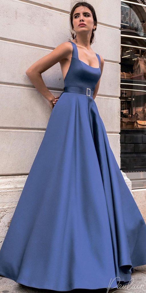 wedding guest dresses for spring long navy square neckline kookla