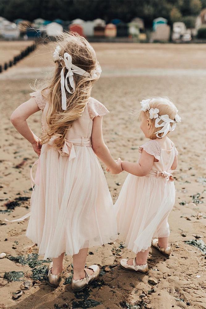 country flower girl dresses simple rustic rebeccacarpenterphotography