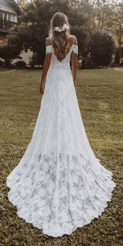 destination wedding dresses a line with straps lace boho grace loves lace