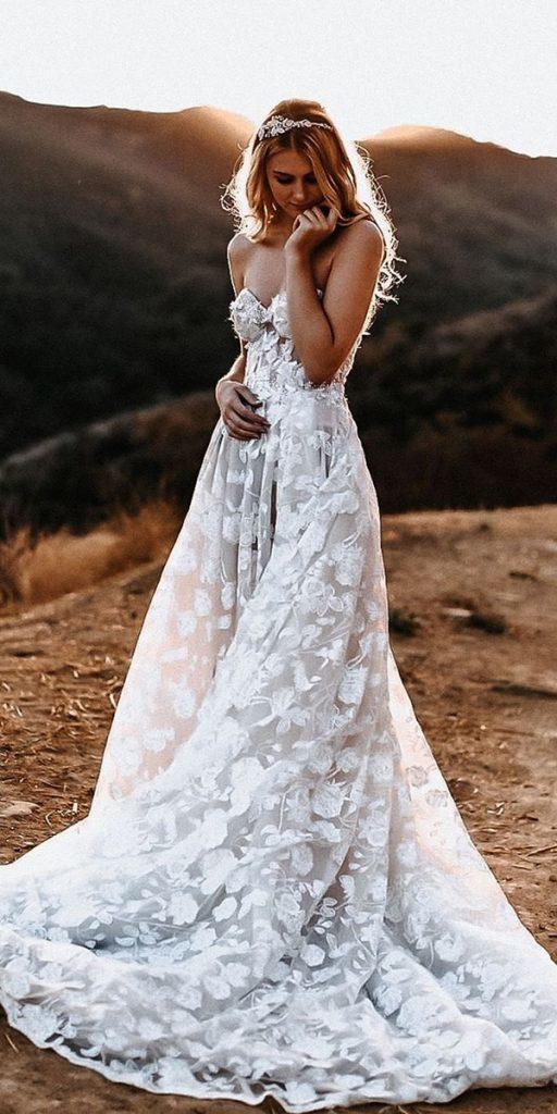 barnyard wedding dresses a line sweetheart strapless neckline galia lahav