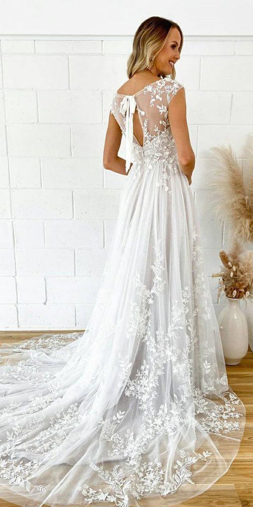 beach destination wedding dresses a line open back country boho madilanebridal