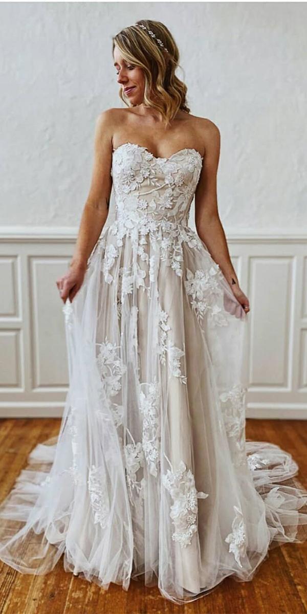 Beach Destination Wedding Dress