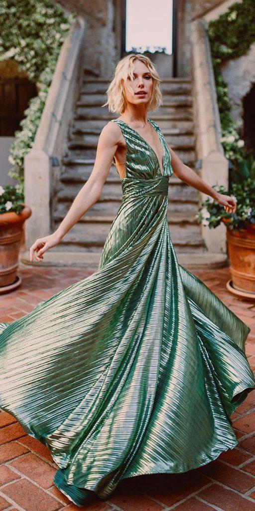 beach wedding guest dresses long sequins boho la croixe