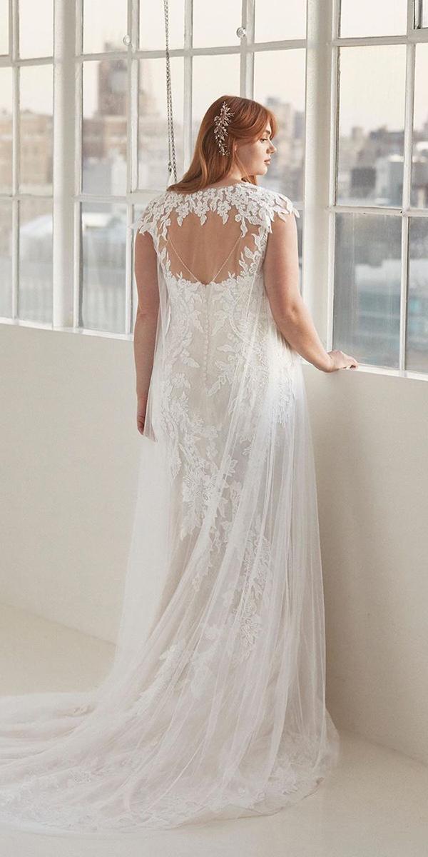 18 Lace Plus Size Wedding Dresses | Wedding Dresses Guide