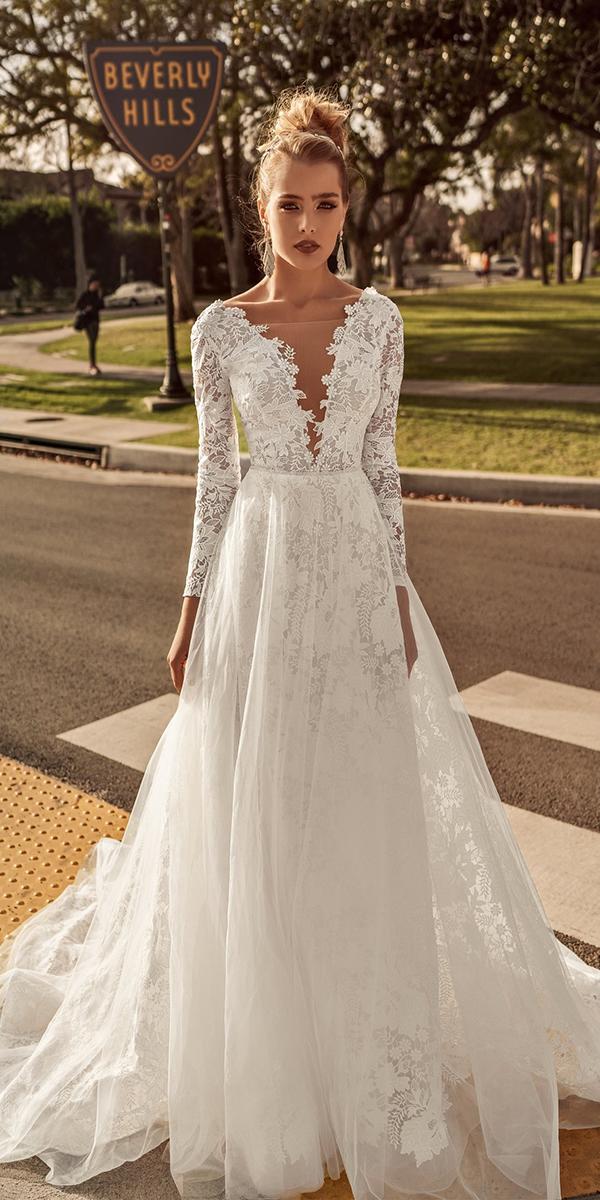 30 Best Lace Wedding Dresses With Sleeves | Wedding Dresses Guide
