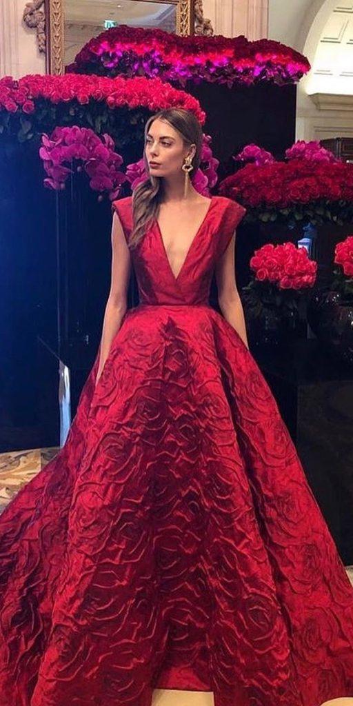 12 Amazing Blood Red Wedding Dresses | Wedding Dresses Guide