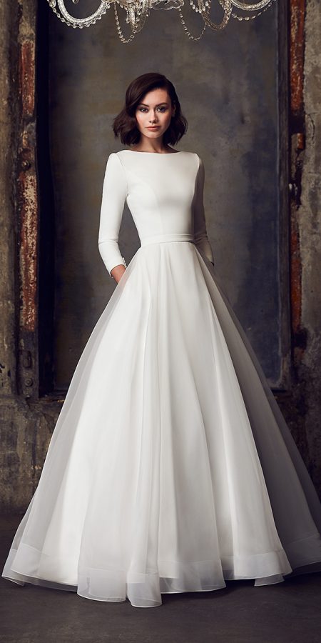 24 Modest Wedding Dresses With Sleeves | Wedding Dresses Guide