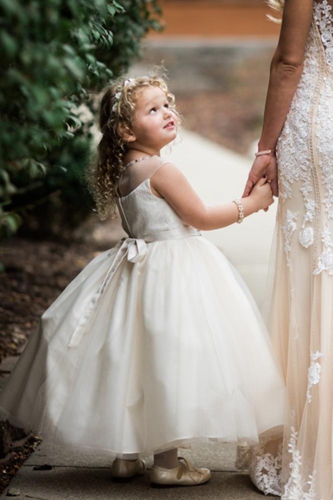 tutu flower girl dresses simple with bow country stephani wood