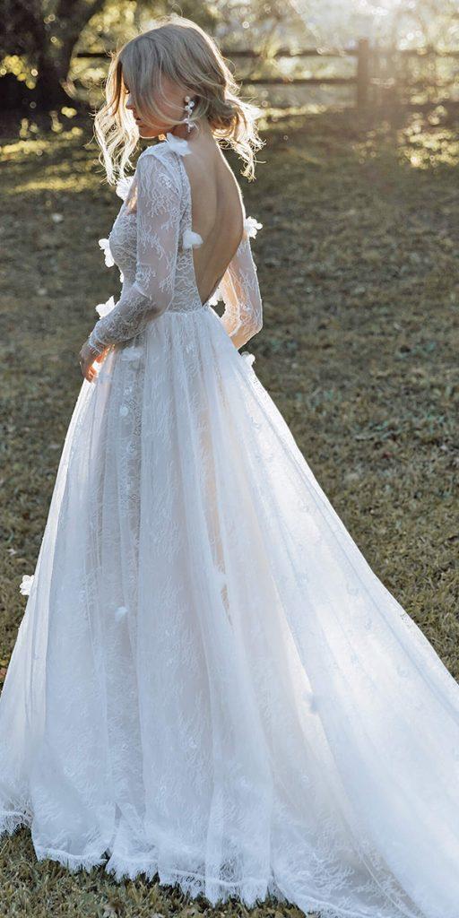 24 Lace Boho Wedding Dresses To Inspire You | Wedding Dresses Guide
