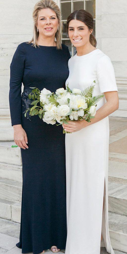 long mother of the bride dresses simple with long sleeves country adambarnes