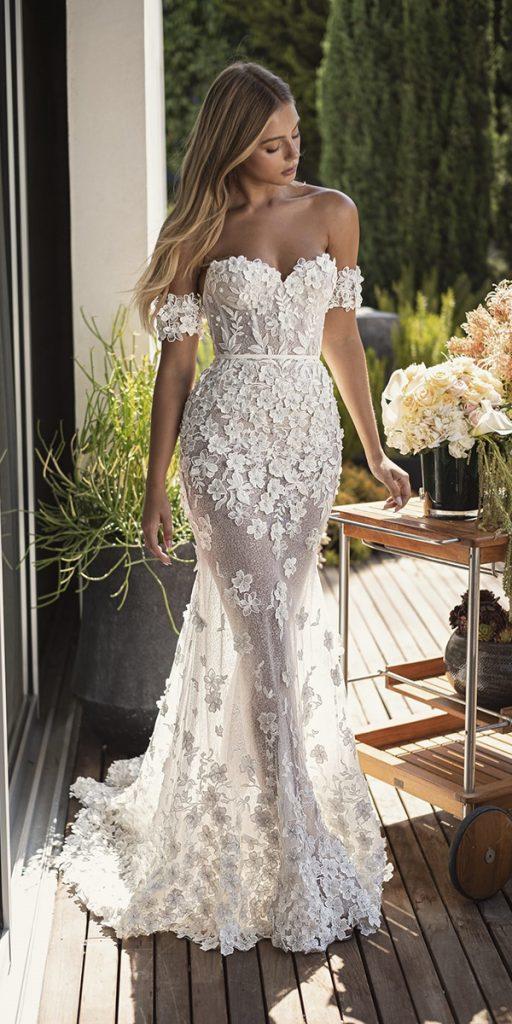 trumpet wedding dresses sweetheart strapless neckline sexy leegrebenau
