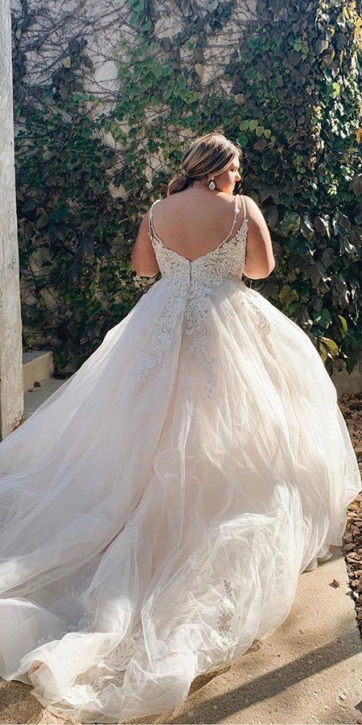 plus size ball gowns wedding dresses lace with spaghetti straps country essenseofaustralia