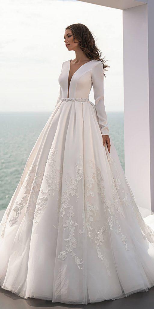 24 Bridal Gowns With Sleeves Never Fails To Impress | Wedding Dresses Guide