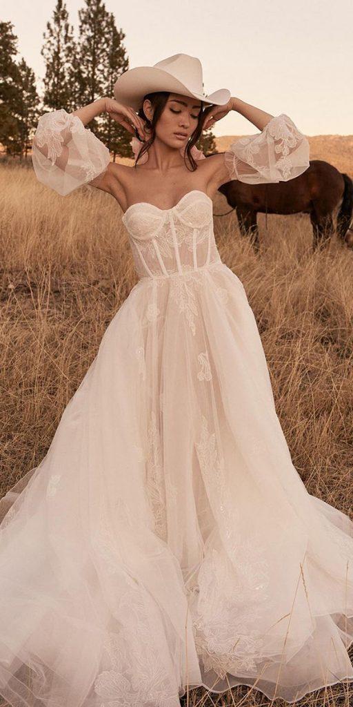 country wedding dresses a line sweetheart neckline boho tara_lauren