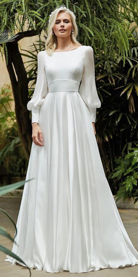 Modest Wedding Dresses With Sleeves Wedding Dresses Guide