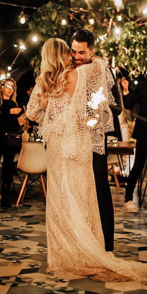 barnyard wedding dresses sheath lace bohemian chrisandruth