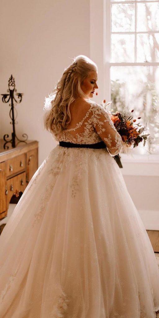 plus size ball gowns wedding dresses with sleeves lace country martinthornburg