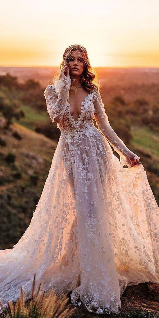 rustic wedding dress
