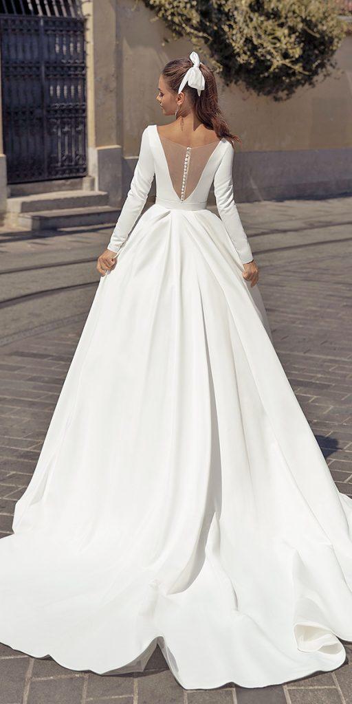 27 Of The Most Graceful Simple Wedding Dresses With Sleeves | Wedding ...