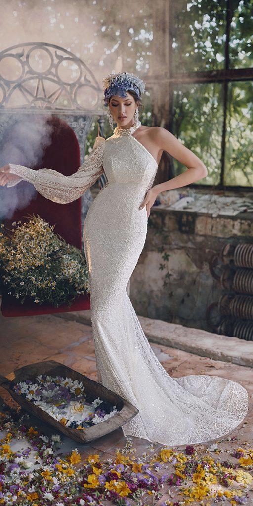 vintage wedding dresses with sleeves sheath with sleeves gatsby rara