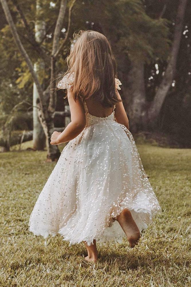 country flower girl dresses low back rustic boho with cape sleeves grace_loves_lace