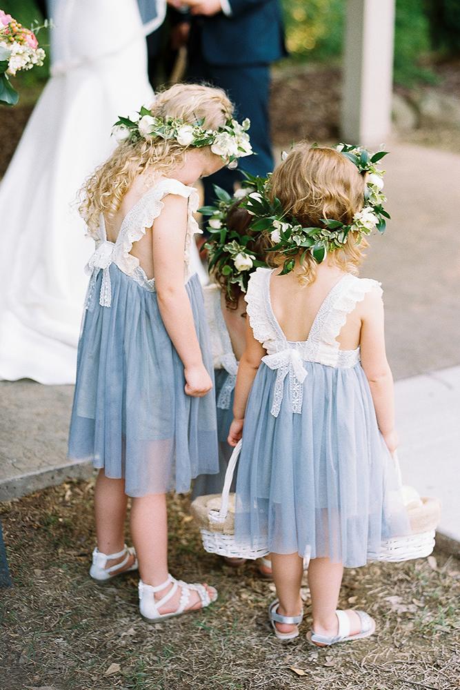 country flower girl dresses rustic with lace blue tulle skirt boho erinwilsonphotography