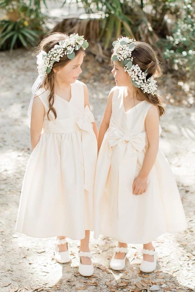 country flower girl dresses simple with bow rustic brookeimages