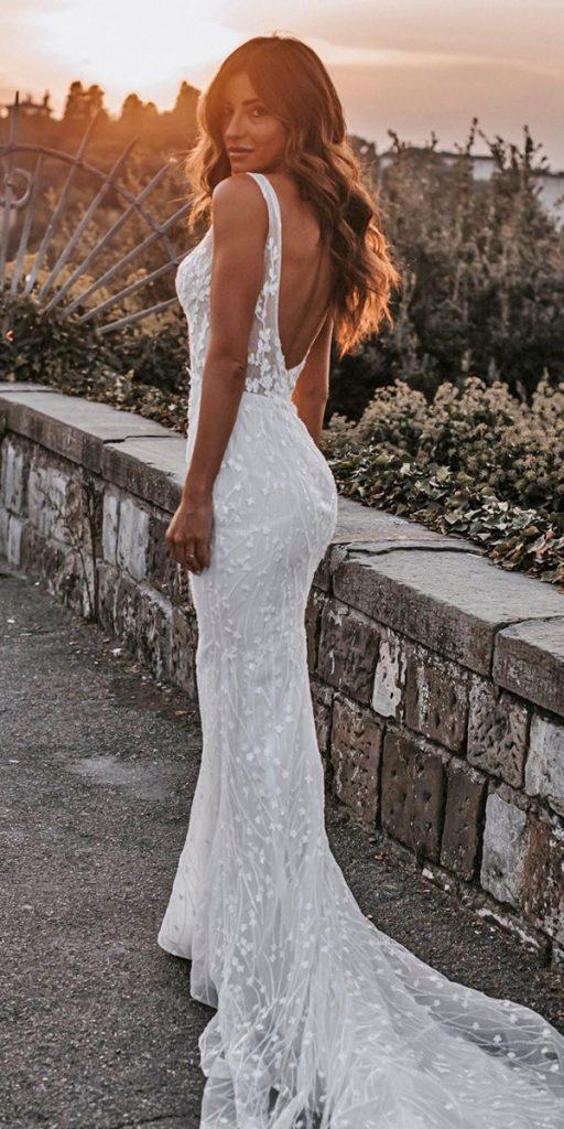 destination wedding dresses mermaid v back lace sexy allurebridals