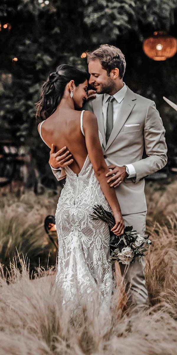 rustic lace wedding gowns