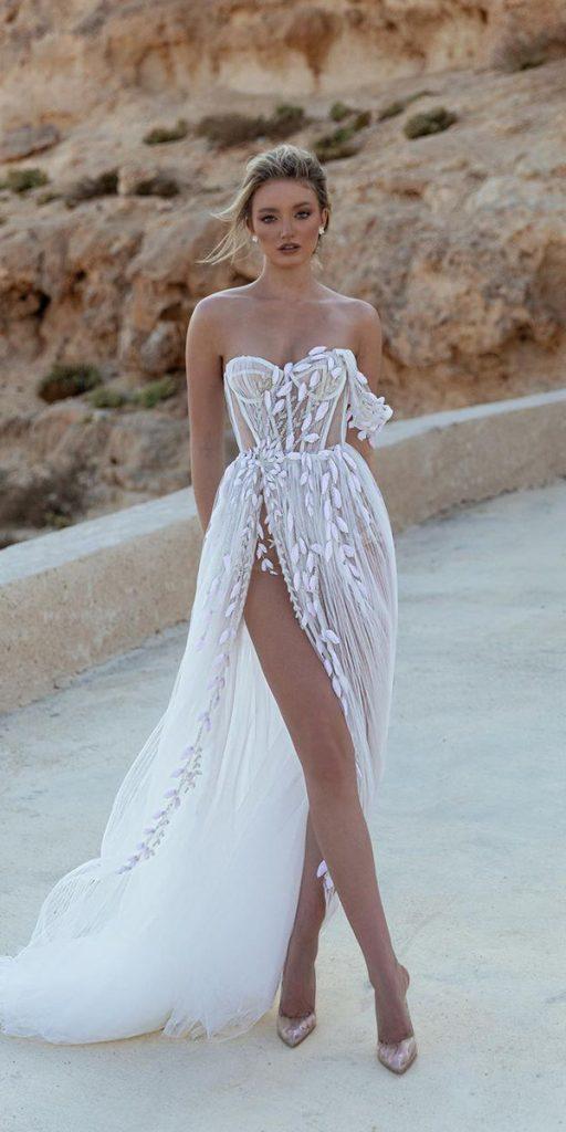 beach wedding dresses sheath sweetheart neckline strapless sexy dimitrius dalia