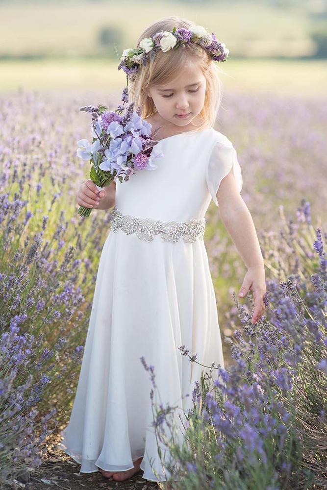 vintage flower girl dresses simple rustic embroidered jeweled flowersbyeve