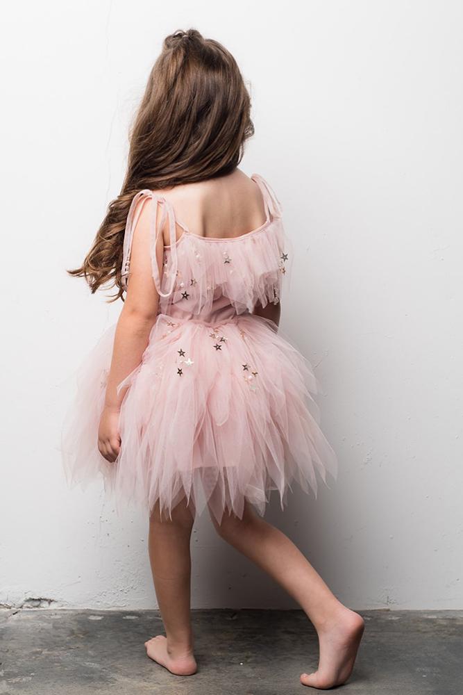 tutu flower girl dresses blush rustic maraissky