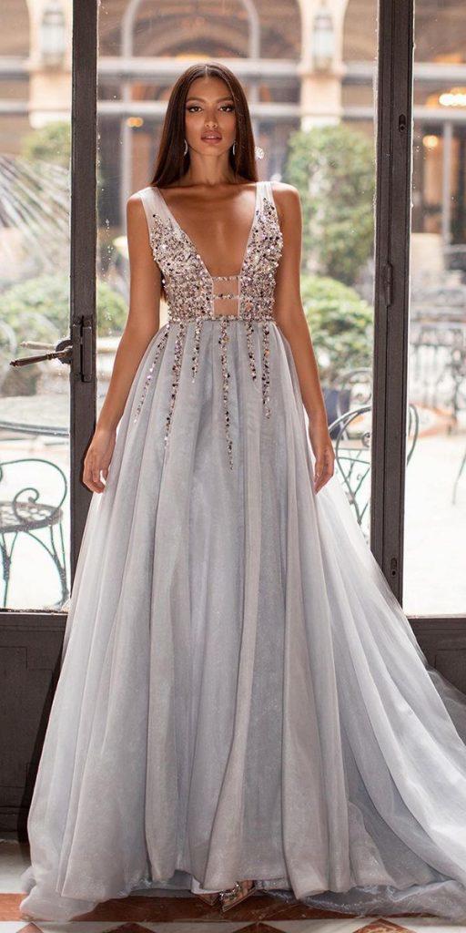 wedding guest dresses for spring deep v neckline sequins alamourthelabel