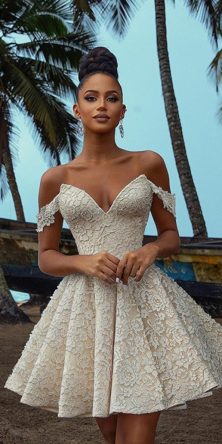 Lace Short Wedding Dresses: 24 Trendy Styles For Wedding