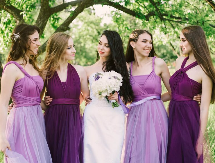 lavender bridesmaid dresses featured