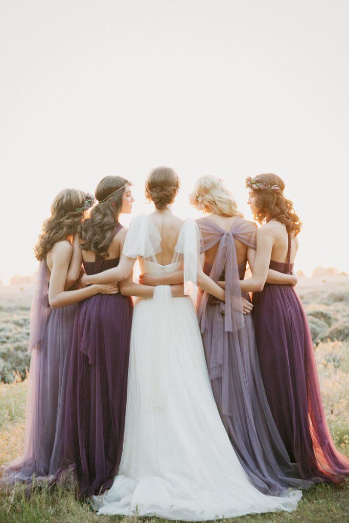 lavender bridesmaid dresses simple beach mismatched jenny_yoo