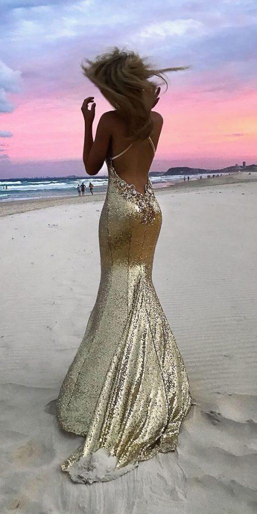 summer wedding guest dresses gold sequins x cross back studio minc