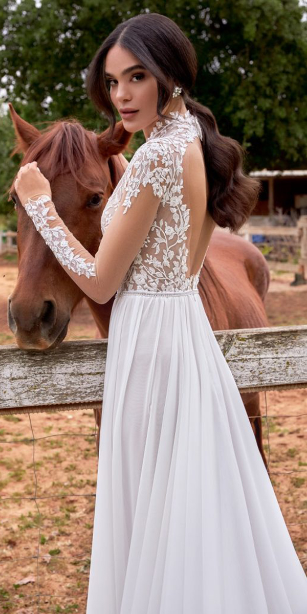 Illusion Long Sleeve Wedding Dresses You&rsquo;ll Like Wedding Dresses Guide