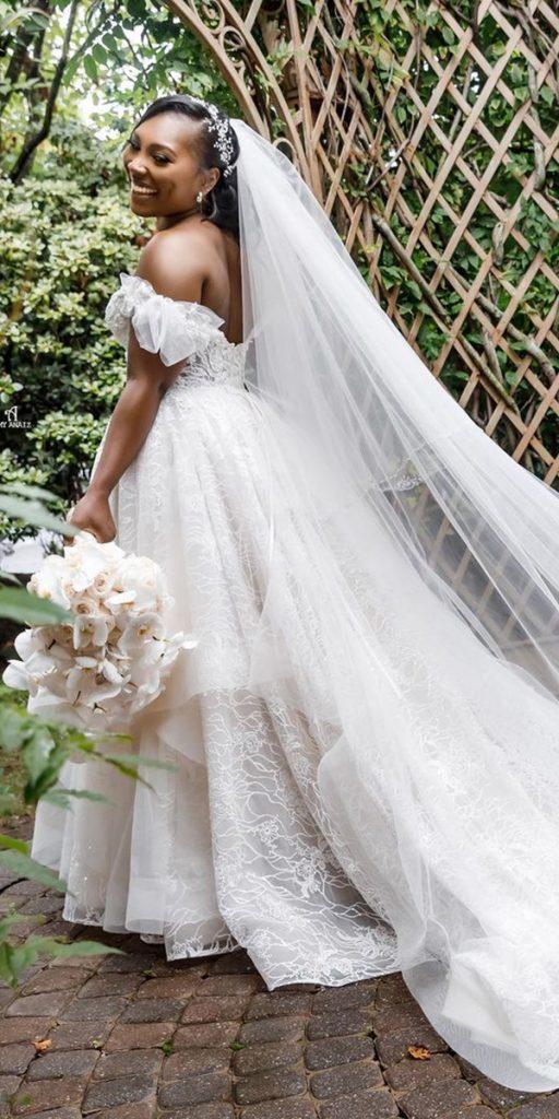 plus size ball gowns wedding dresses off the shoulder lace amyanaizphoto